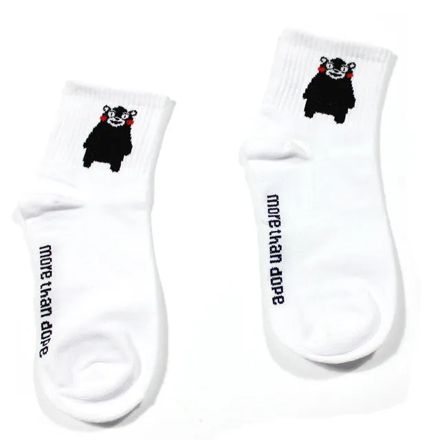 2Pairs/Lot Hot 8 Colors 2017 Japan Harajuku Winter Warm Cotton Socks Women Fashion Cartoon Christmas Funny Socks Meias