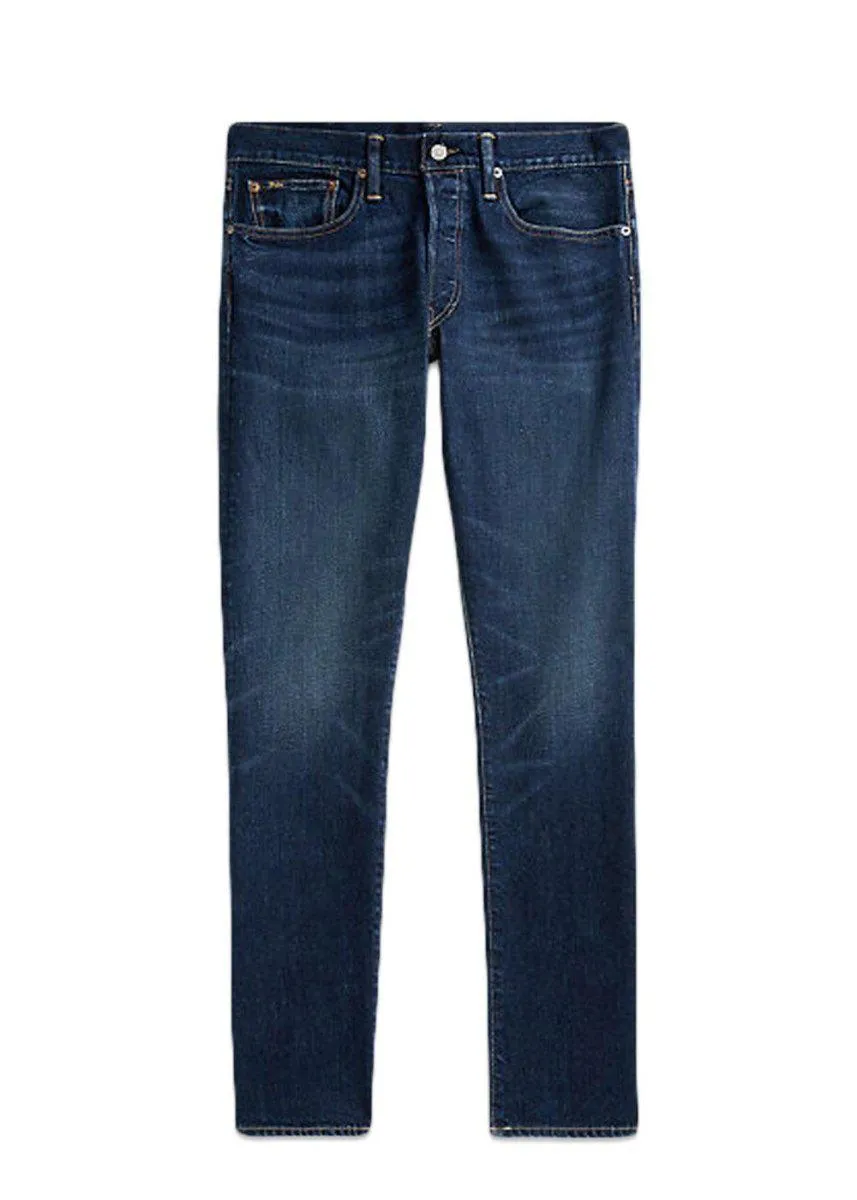 5 Pocket Denim Jeans - Denim Blue