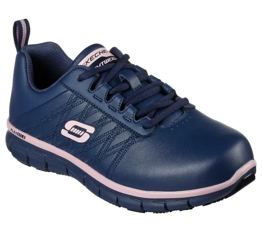 76576 Skechers Sure Track "Erath" Womens Work Shoes