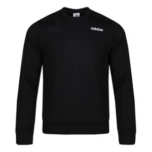 adidas E PLN CREW FT Knitted Hooded Shirt Sweater Men Black, black