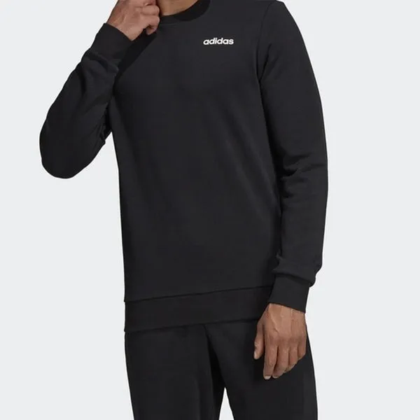 adidas E PLN CREW FT Knitted Hooded Shirt Sweater Men Black, black