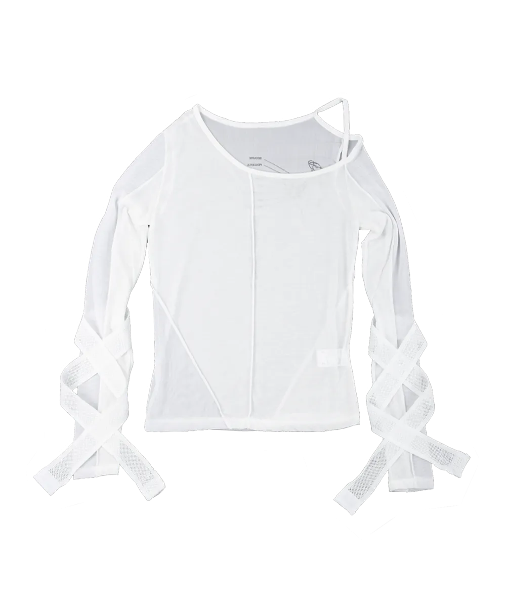 Bandage mesh t-shirt