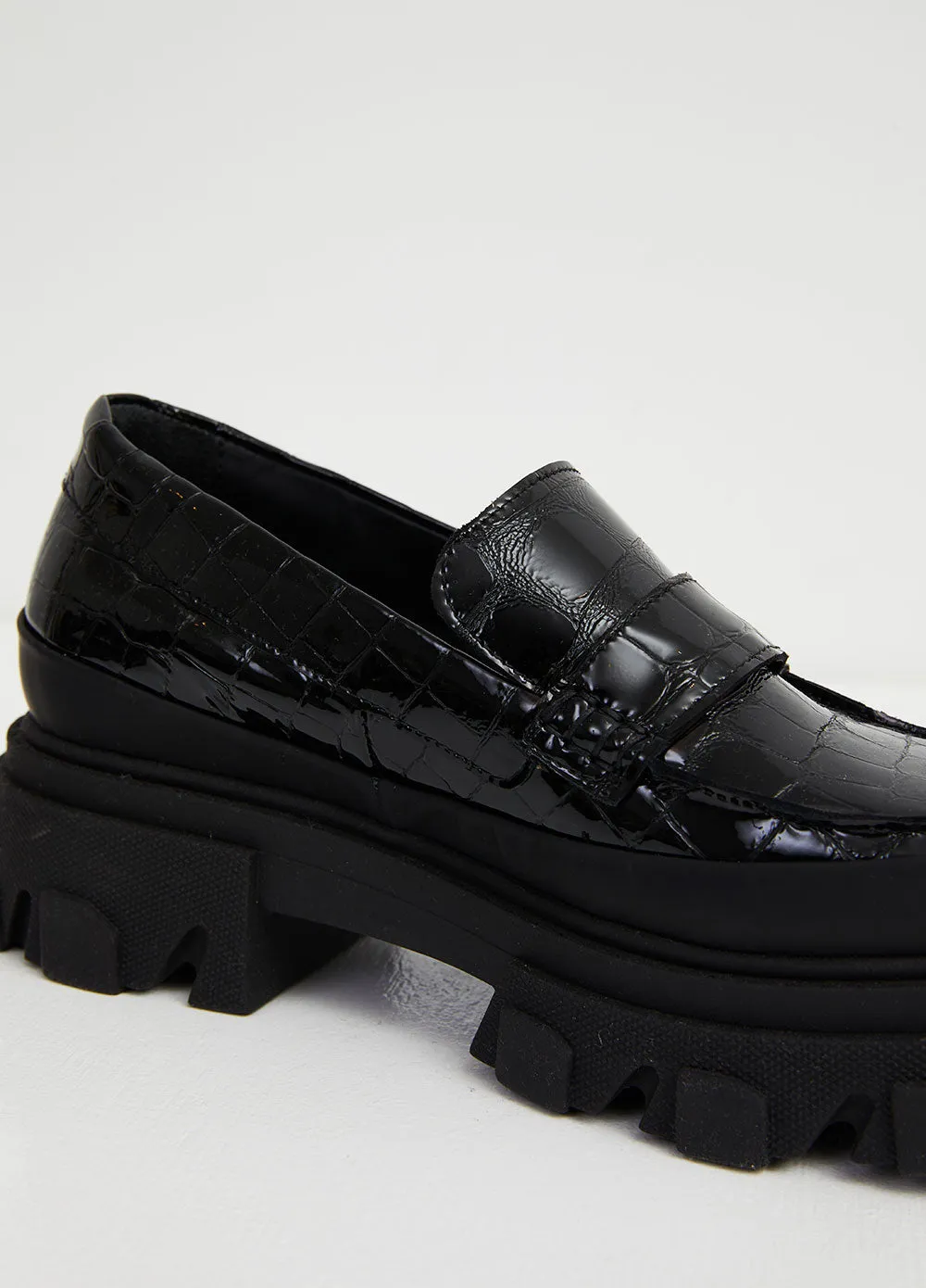 Belly Croc Chunky Loafers