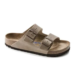 Birkenstock Arizona Soft Footbed Narrow Slide Sandal (Unisex) - Tobacco Oiled Leather