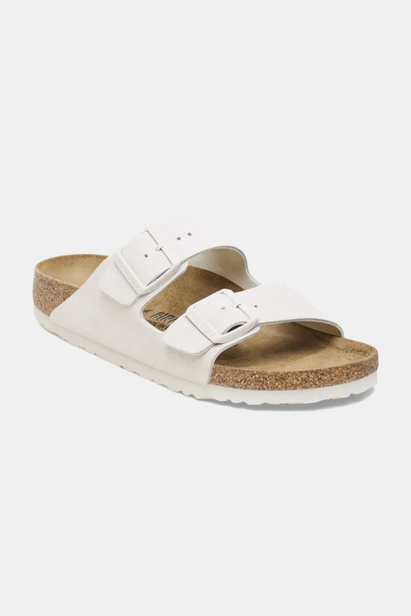 Birkenstock Arizona Suede Leather (Antique White)