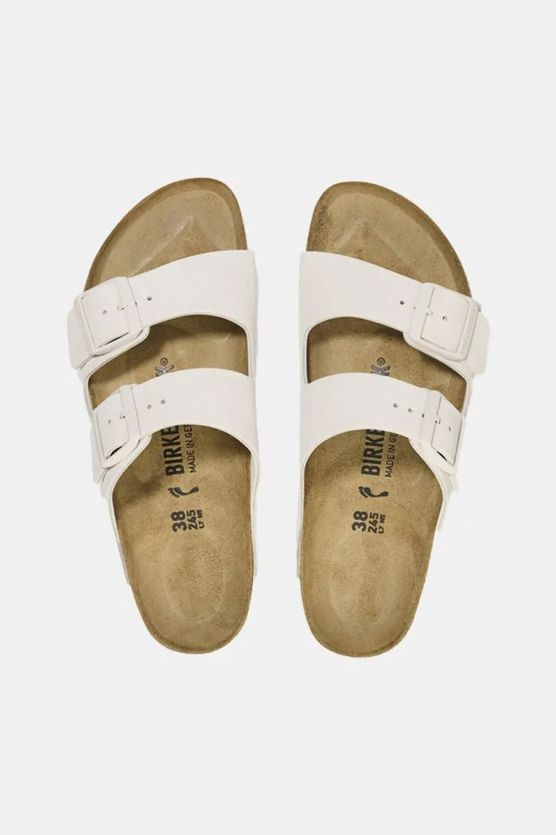 Birkenstock Arizona Suede Leather (Antique White)