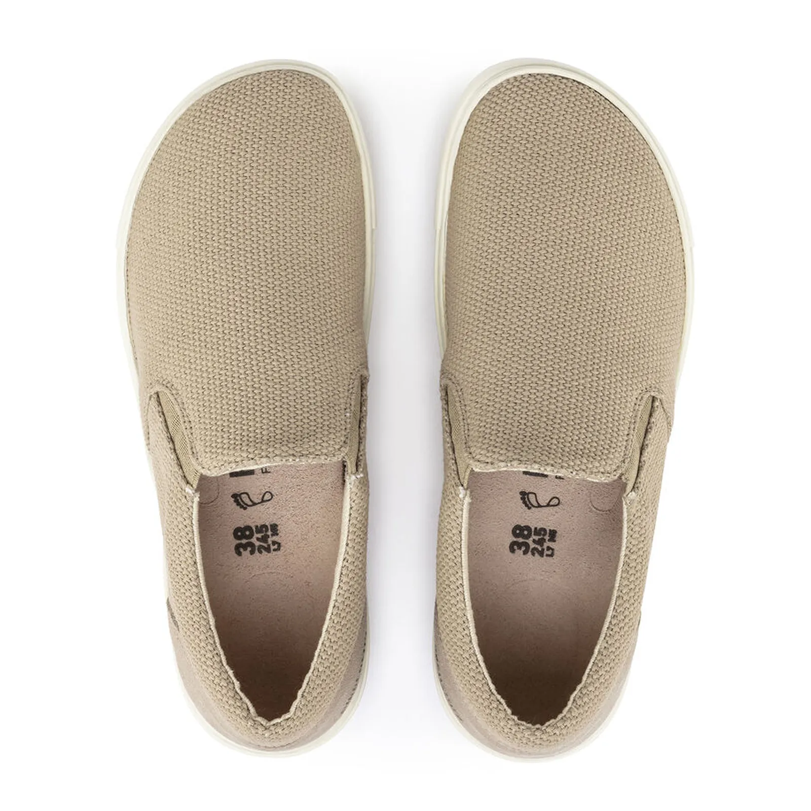 Birkenstock Oswego Slip On Sneaker (Men) - Sandcastle Canvas