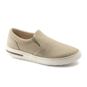 Birkenstock Oswego Slip On Sneaker (Men) - Sandcastle Canvas