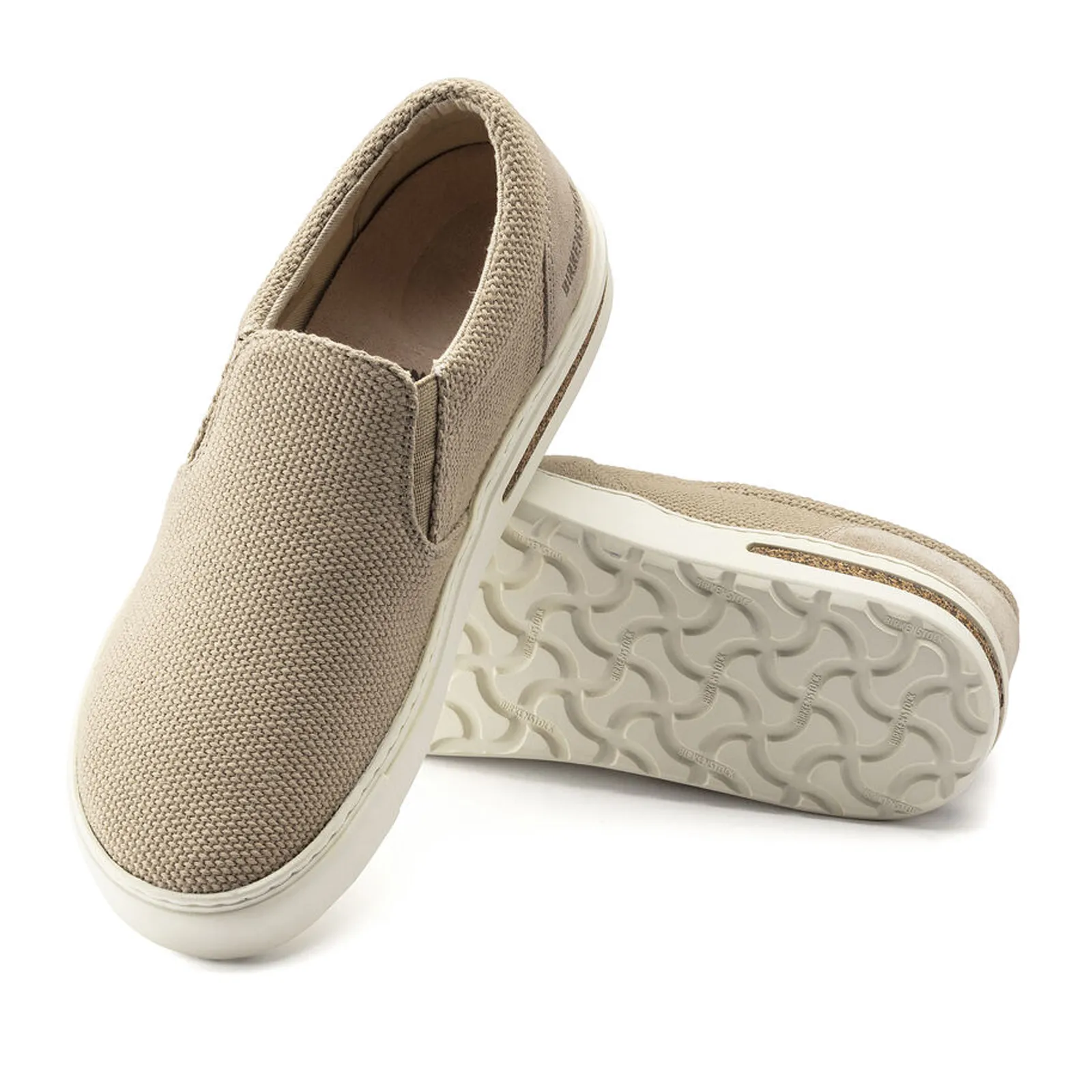 Birkenstock Oswego Slip On Sneaker (Men) - Sandcastle Canvas