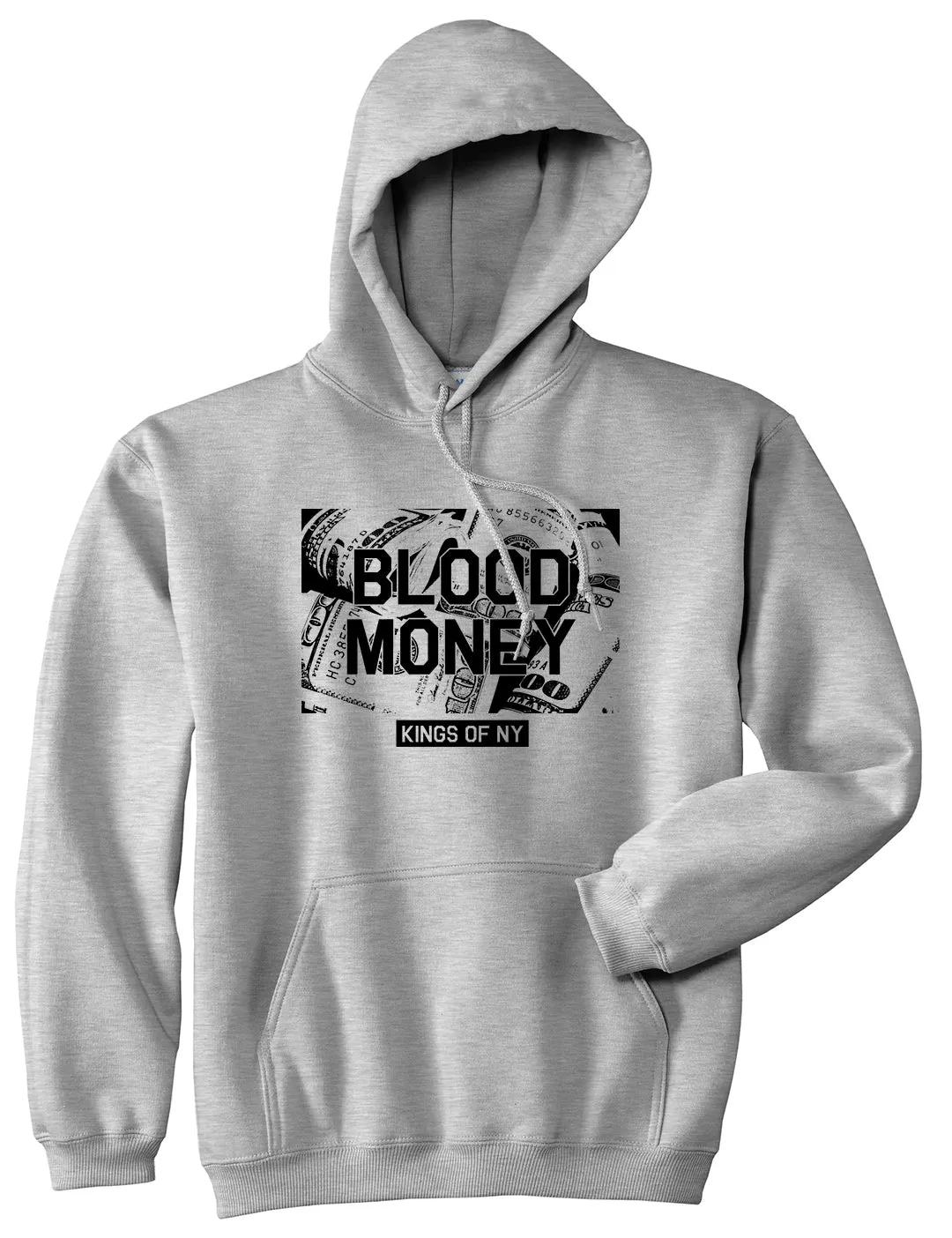 Blood Money 100s Mens Pullover Hoodie