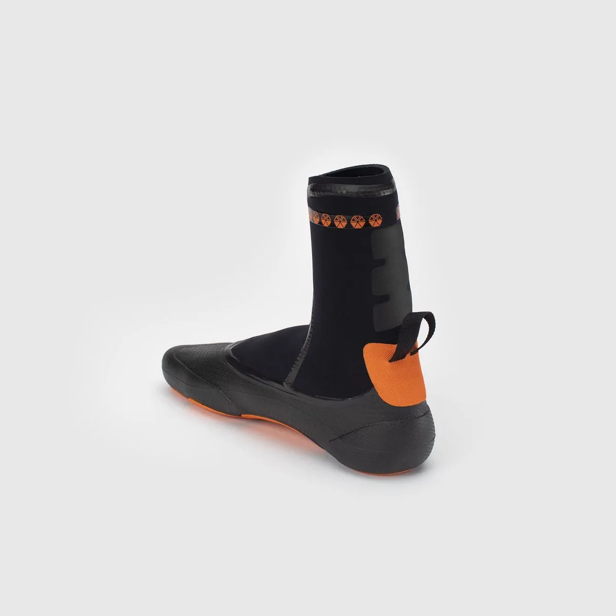 Booties 5mm SOLITE Custom (Black/Orange) - Includes Heat Booster Socks