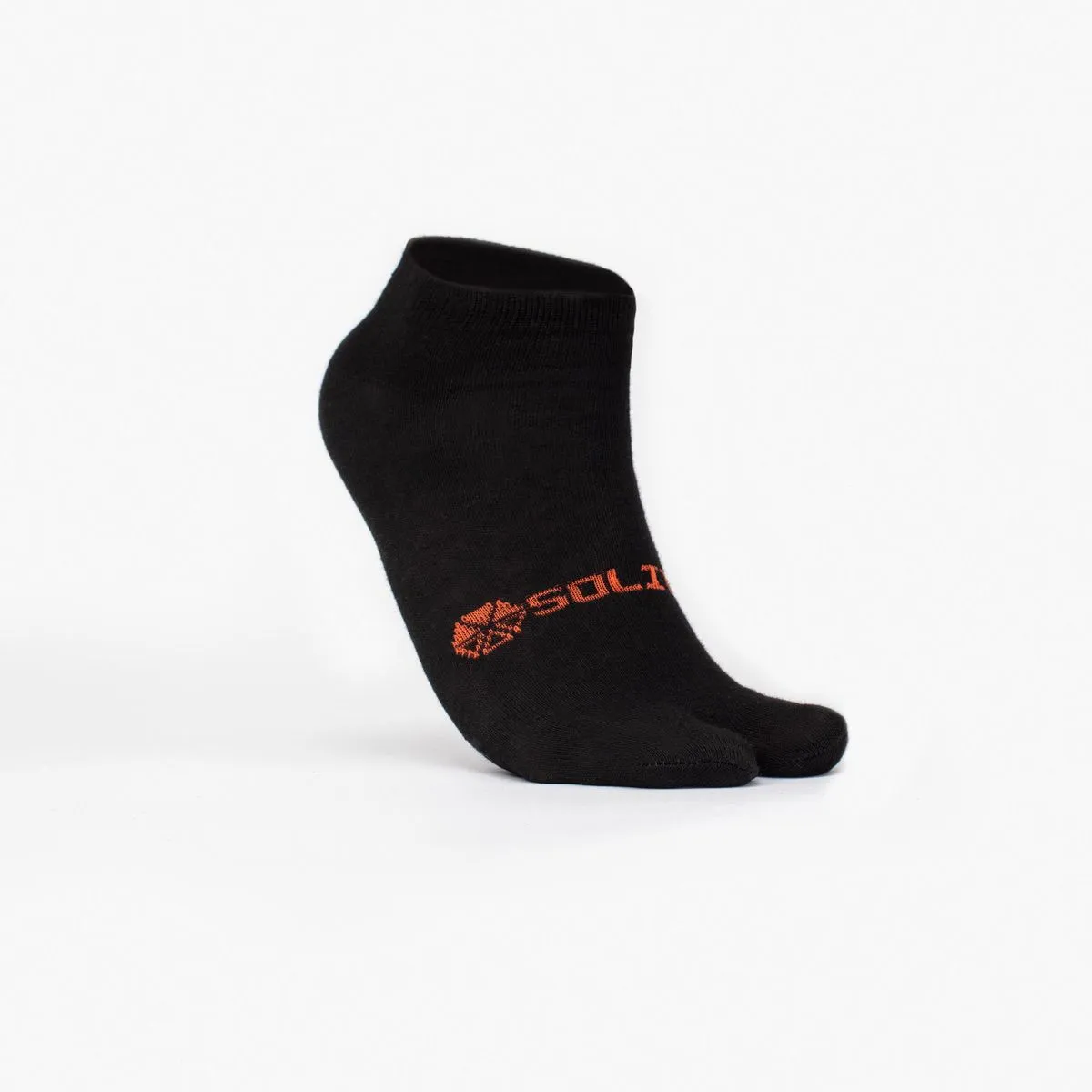 Booties 5mm SOLITE Custom (Black/Orange) - Includes Heat Booster Socks