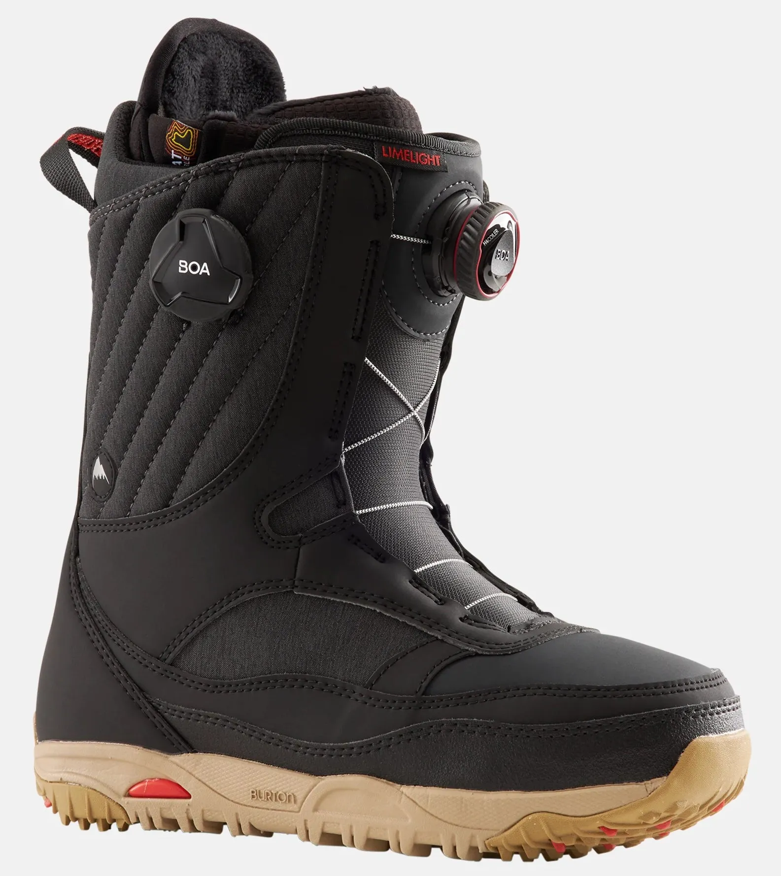 Burton Limelight BOA Wide Snowboard Boots Womens 2024 Black