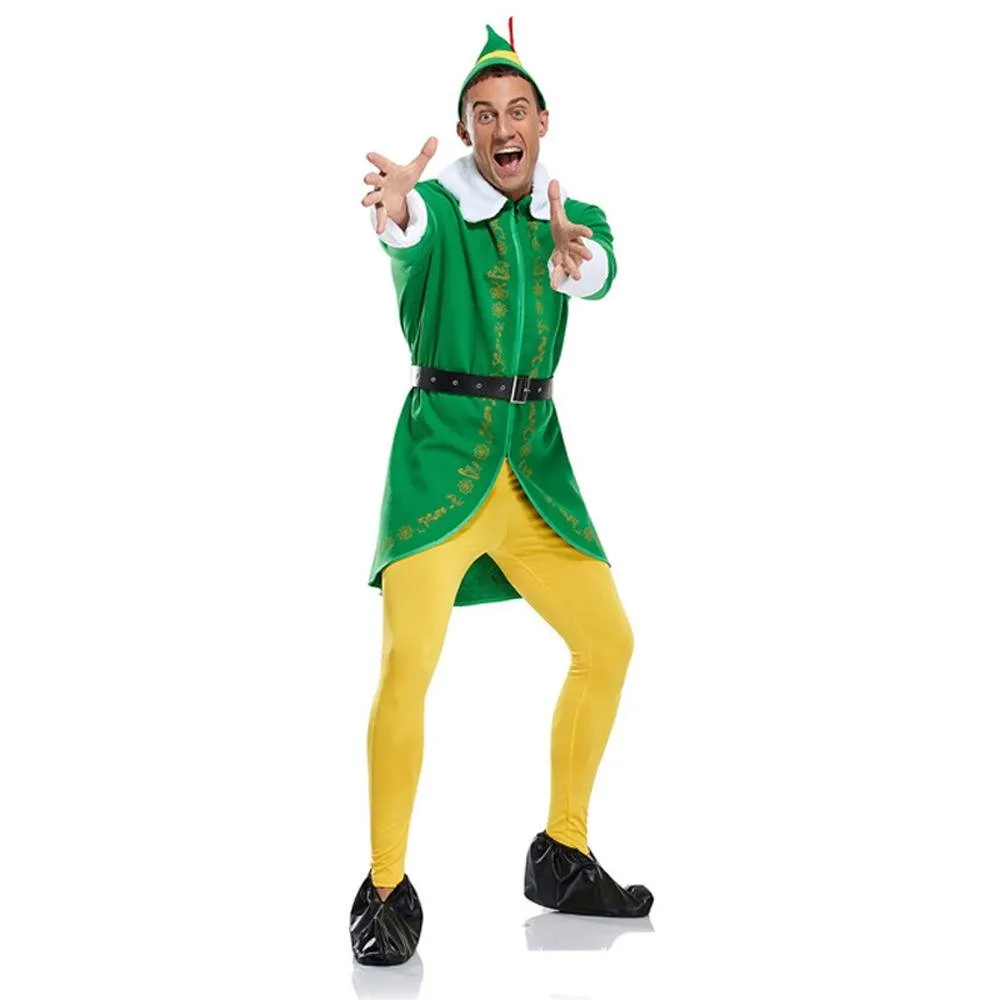 Christmas Elf Winter Adult Prince and Men Cos Costume