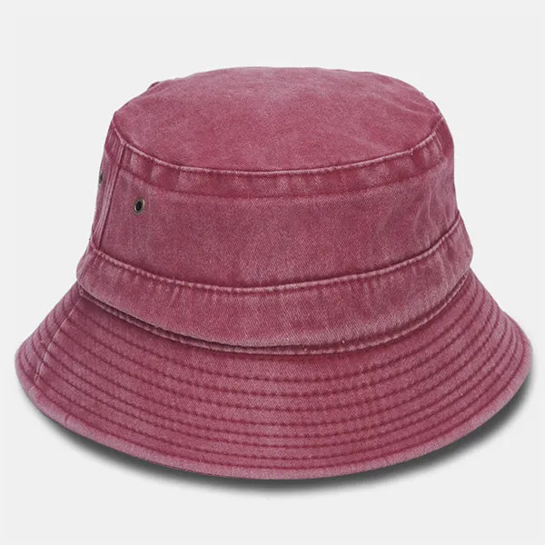 Cotton Bucket Hat Cap for Men Women Travel Bucket Hat BT3560