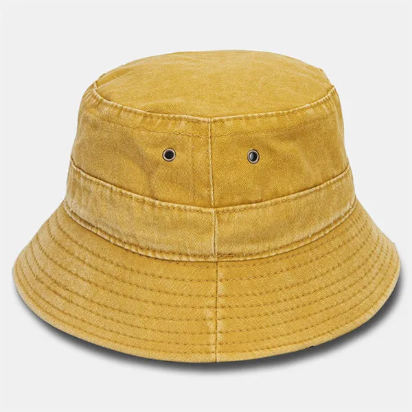 Cotton Bucket Hat Cap for Men Women Travel Bucket Hat BT3560