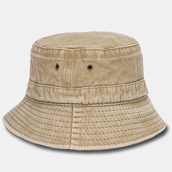 Cotton Bucket Hat Cap for Men Women Travel Bucket Hat BT3560