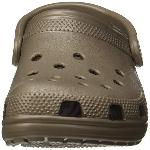 crocs Unisex-Adult Classic Brown Clogs-7 Men/ 8 UK Women (M8W10) (10001-200)