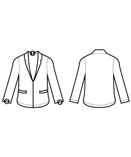 DES PRES Blazers/Suit jackets