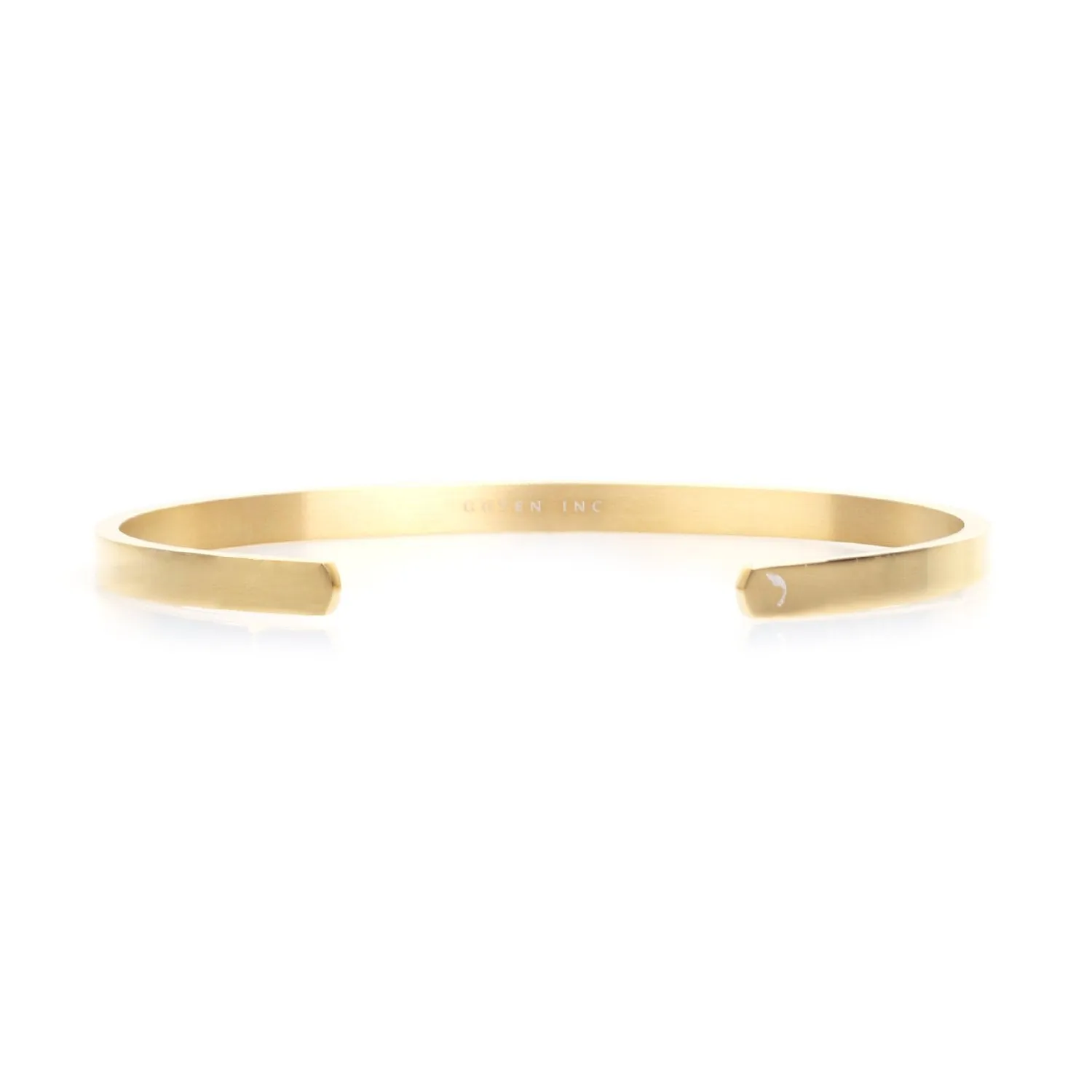 Don Carlo Classic Cuff Gold Bracelet