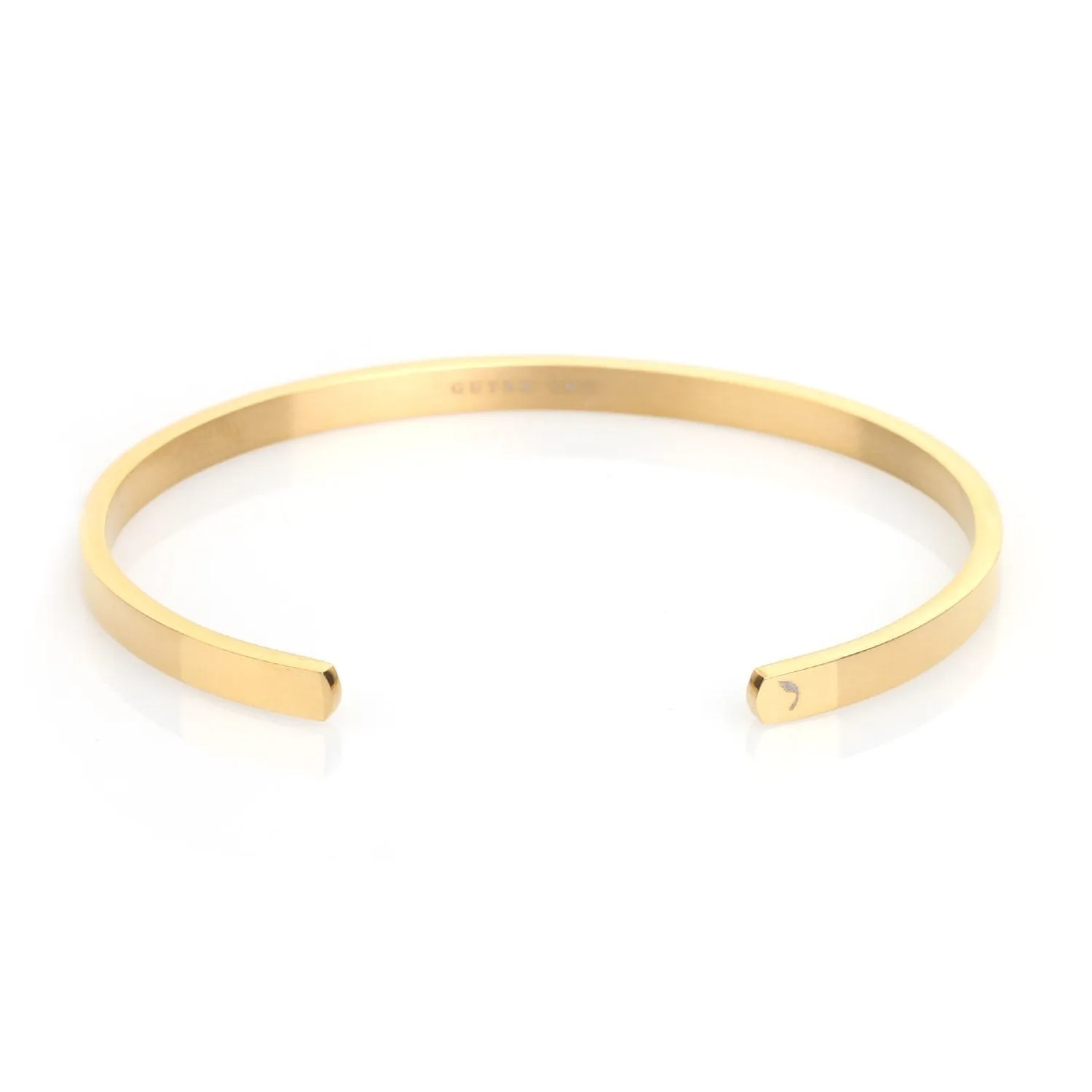 Don Carlo Classic Cuff Gold Bracelet