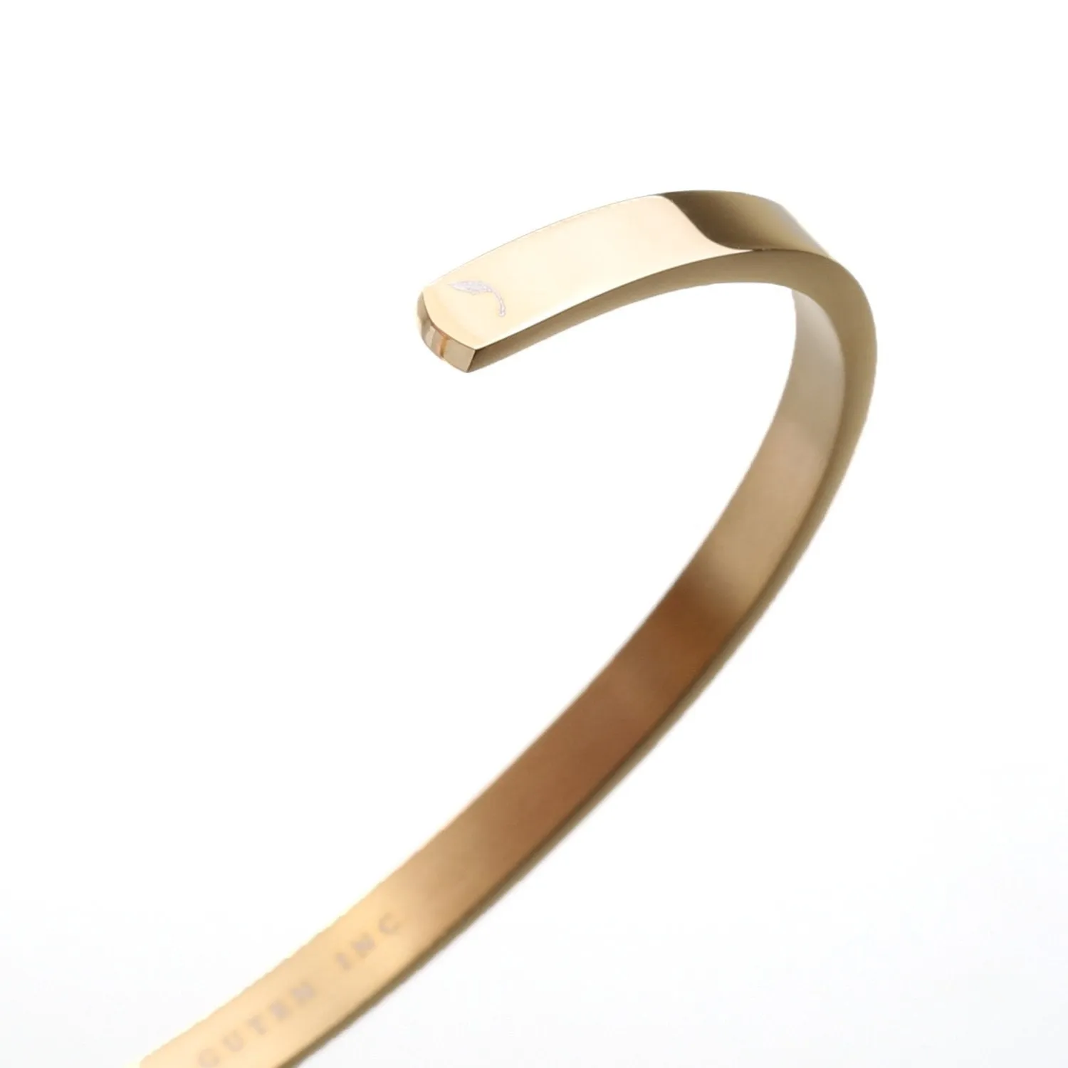 Don Carlo Classic Cuff Gold Bracelet