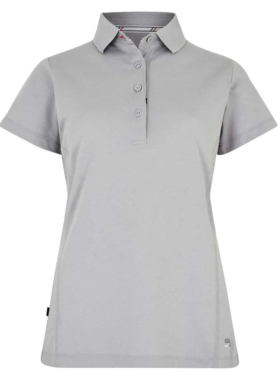 DUBARRY Martinique Womens Short-Sleeve Polo - Platinum