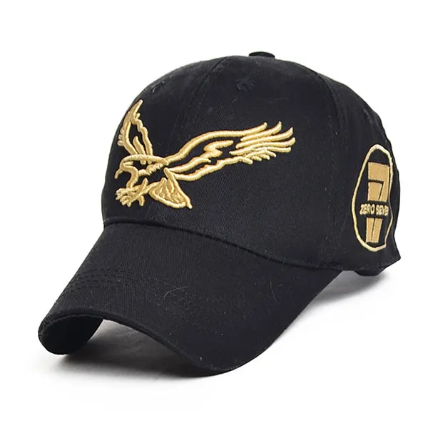 Eagle Large Embroider Cotton Baseball Cap A06