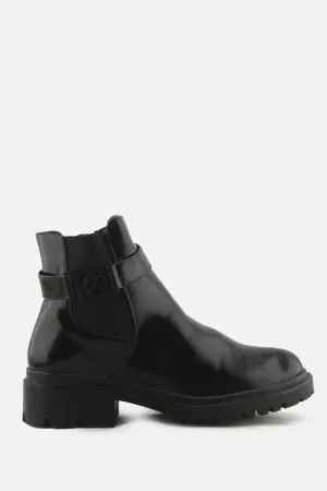 European Brand Zipper Stretchable Chelsea Ankle Boots | 100% Authentic Leather