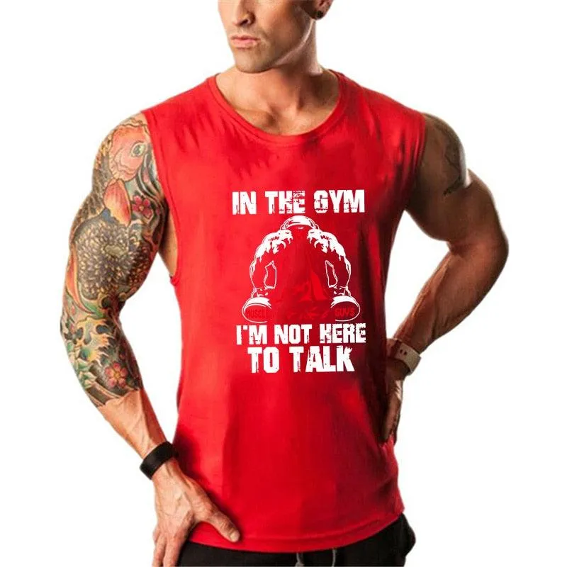 Fitness Men Tank Top Bodybuilding Stringers Tank Tops - Singlet Brand gyms Clothing cotton Sleeveless Shirt - muscle tops (TM7)(1U101)(1U100)