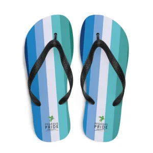 Gay MLM Vincian Pride Flag Flip-Flop Sandals