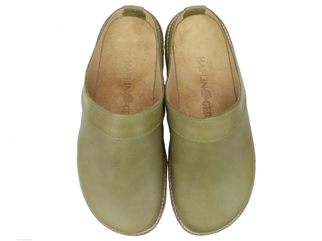 Haflinger Leather Clogs Travel Birmania