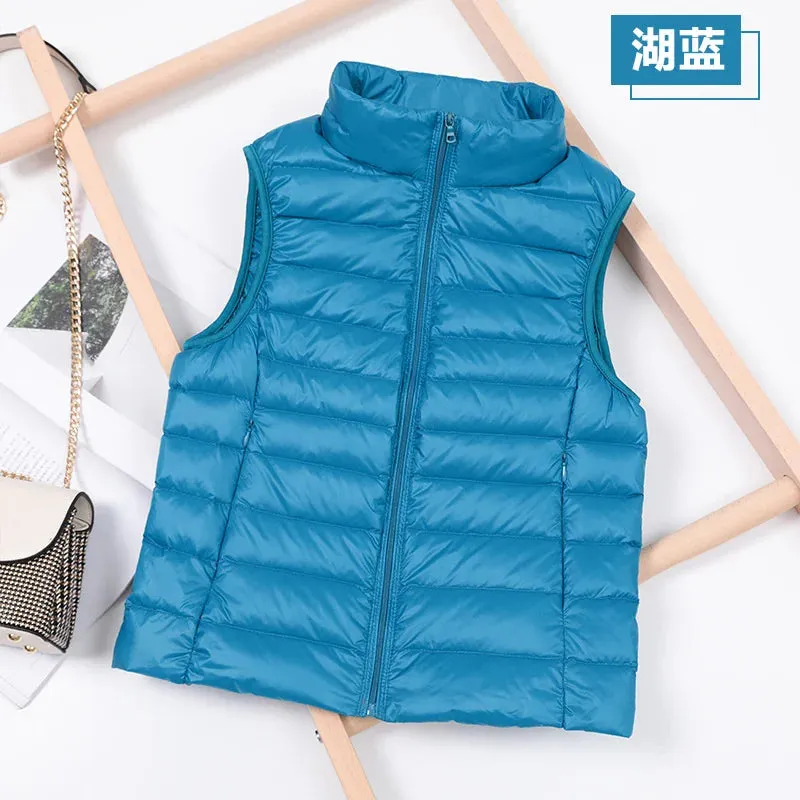 Jacket for Women. Sleeveless Waistcoat.