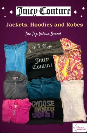 Juicy Couture Jackets Hoodies and Robes