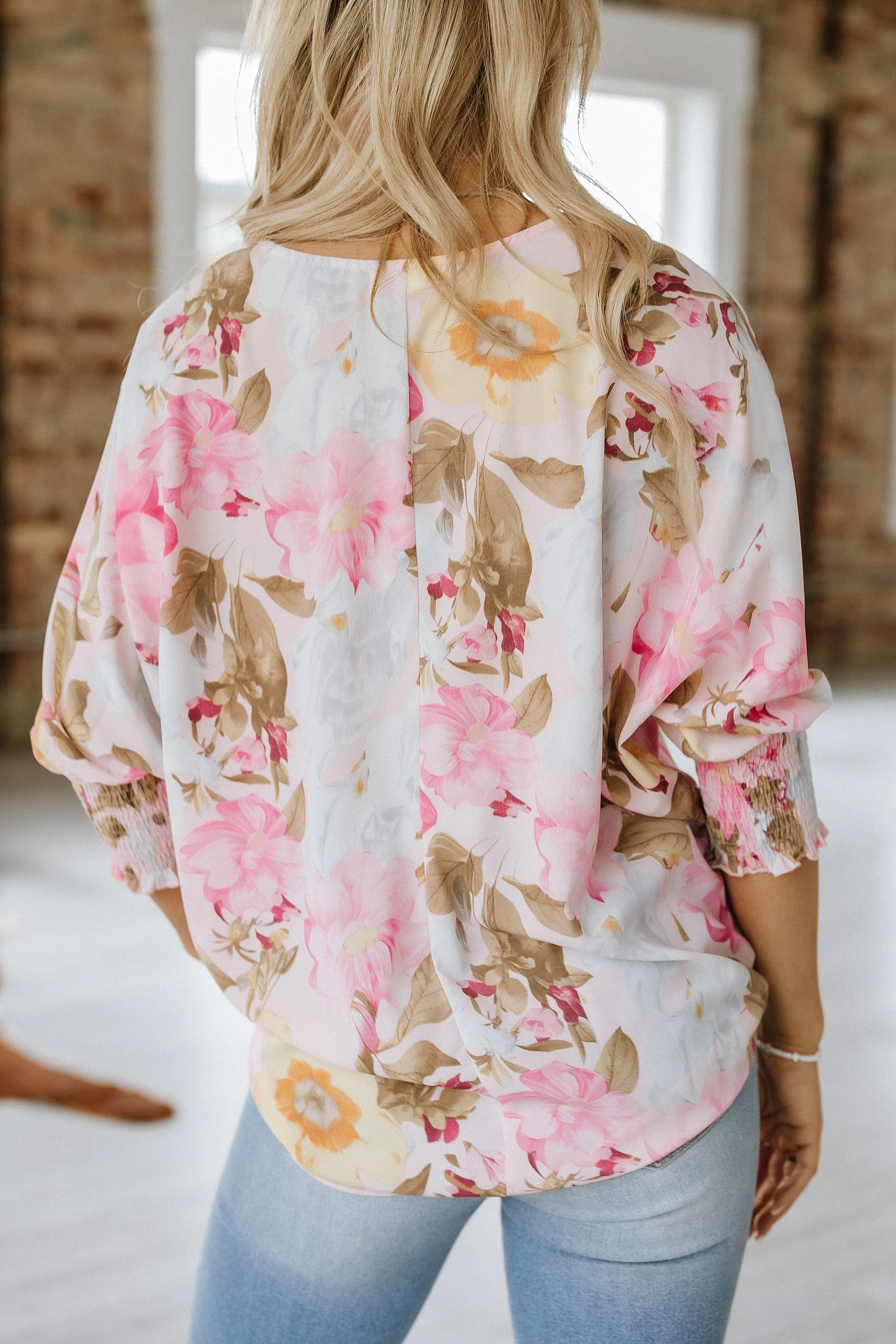 Katy Loose Fit Floral Blouse | S-XL