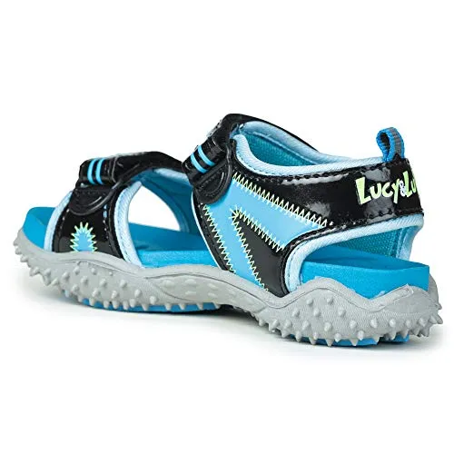 Liberty Boys Rico-20 S.Blue Casual Sandal -4 UK(37 EU)