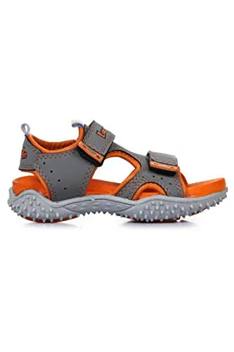 Liberty Footfun (from Unisex Dark Grey Fashion Sandals - 9 Kids UK/India (8074022101270)