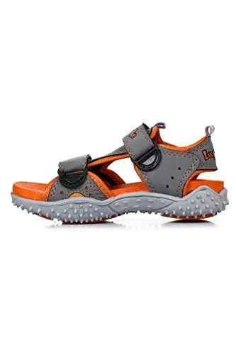 Liberty Footfun (from Unisex Dark Grey Fashion Sandals - 9 Kids UK/India (8074022101270)