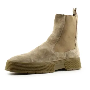 Massimo Dutti Stretchable Ankle Boots | Suede