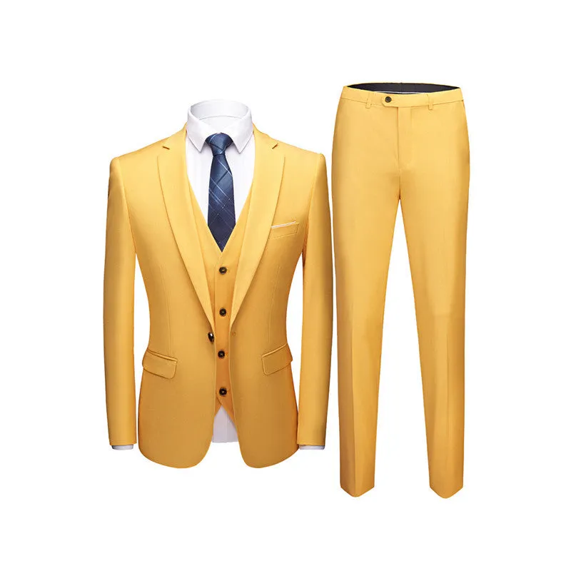 Men s Business Suits Wedding Dress Suit Set