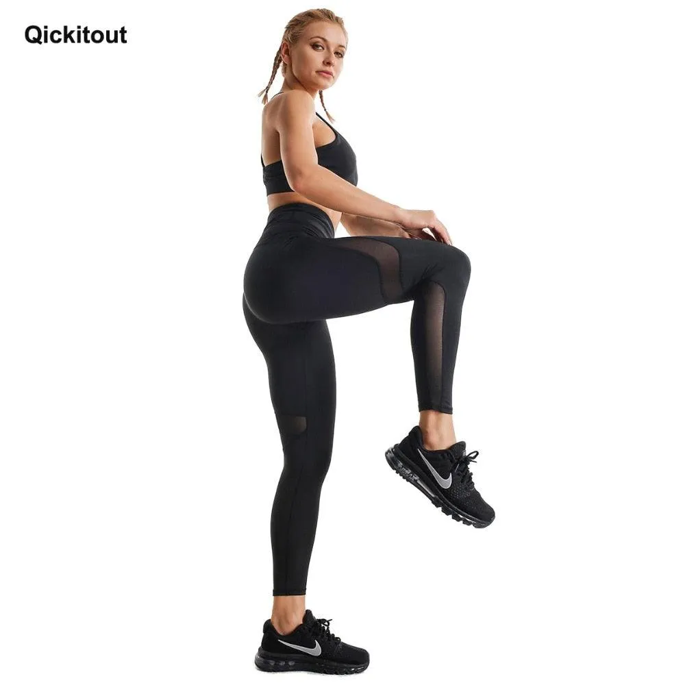 New Casual Outdoor Sportswear - Women Workout Sporting Leggings - Push Up High Waist Breathable Leggings (BAP)(TBL)