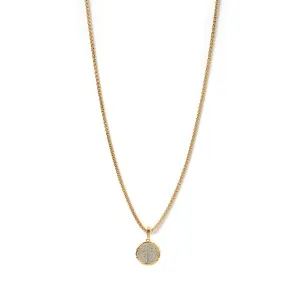 Piccolo Men's Charm Necklace - Gold