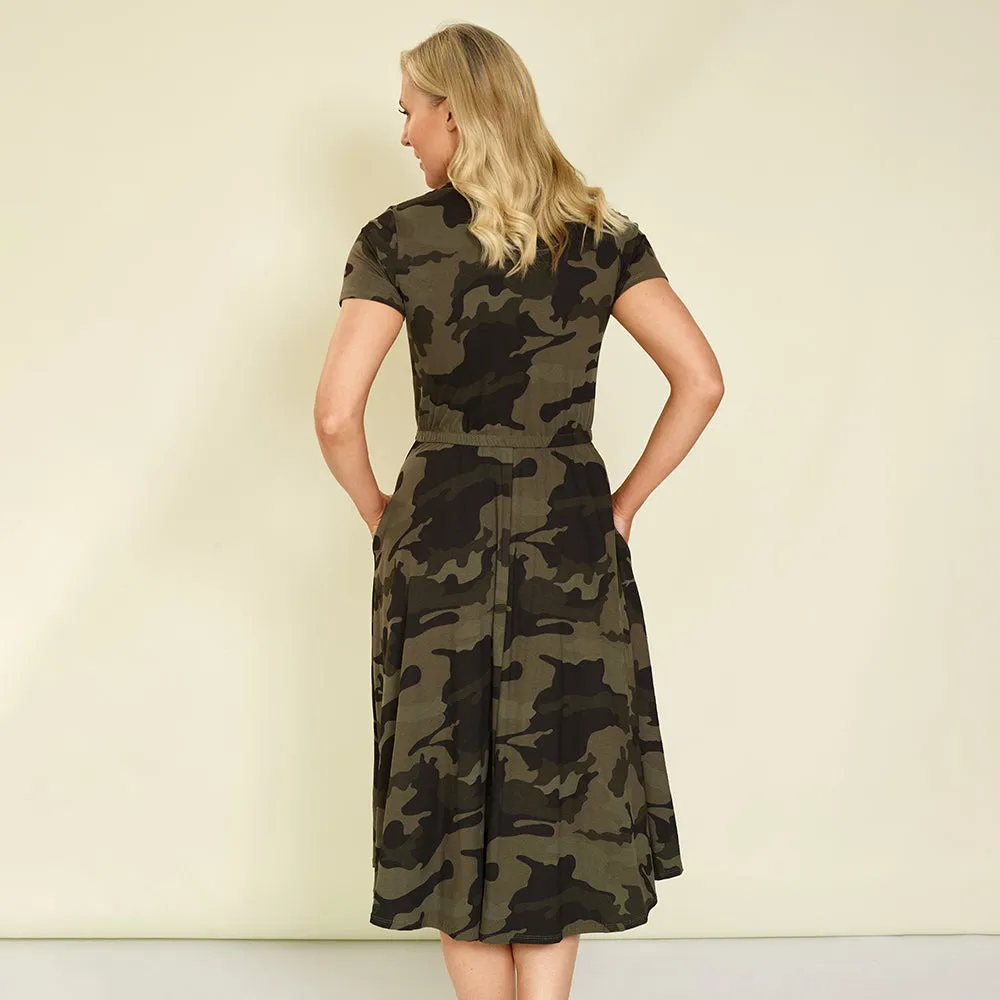 Piper Dress (Army)