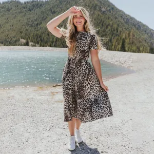 Piper Dress (Leopard)