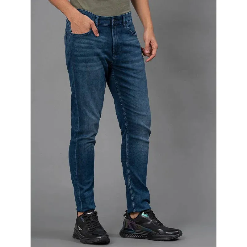 RedTape Knitted Jeans For Men | Comfortable & Breathable | Durable & Wrinkle ResisTance | Relaxed Fit