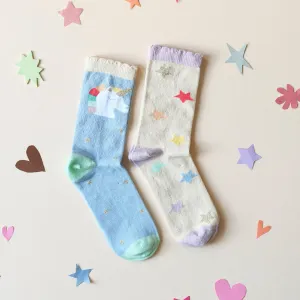 Rockahula Rainbow Unicorn Socks