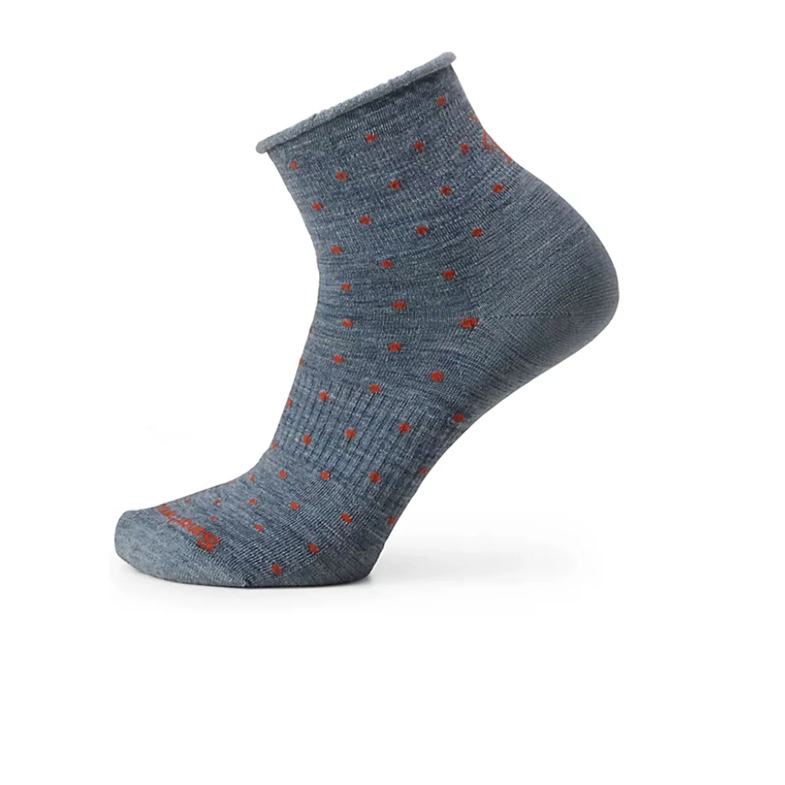 Smartwool Everyday Classic Dot Ankle Sock (Women) - Pewter Blue