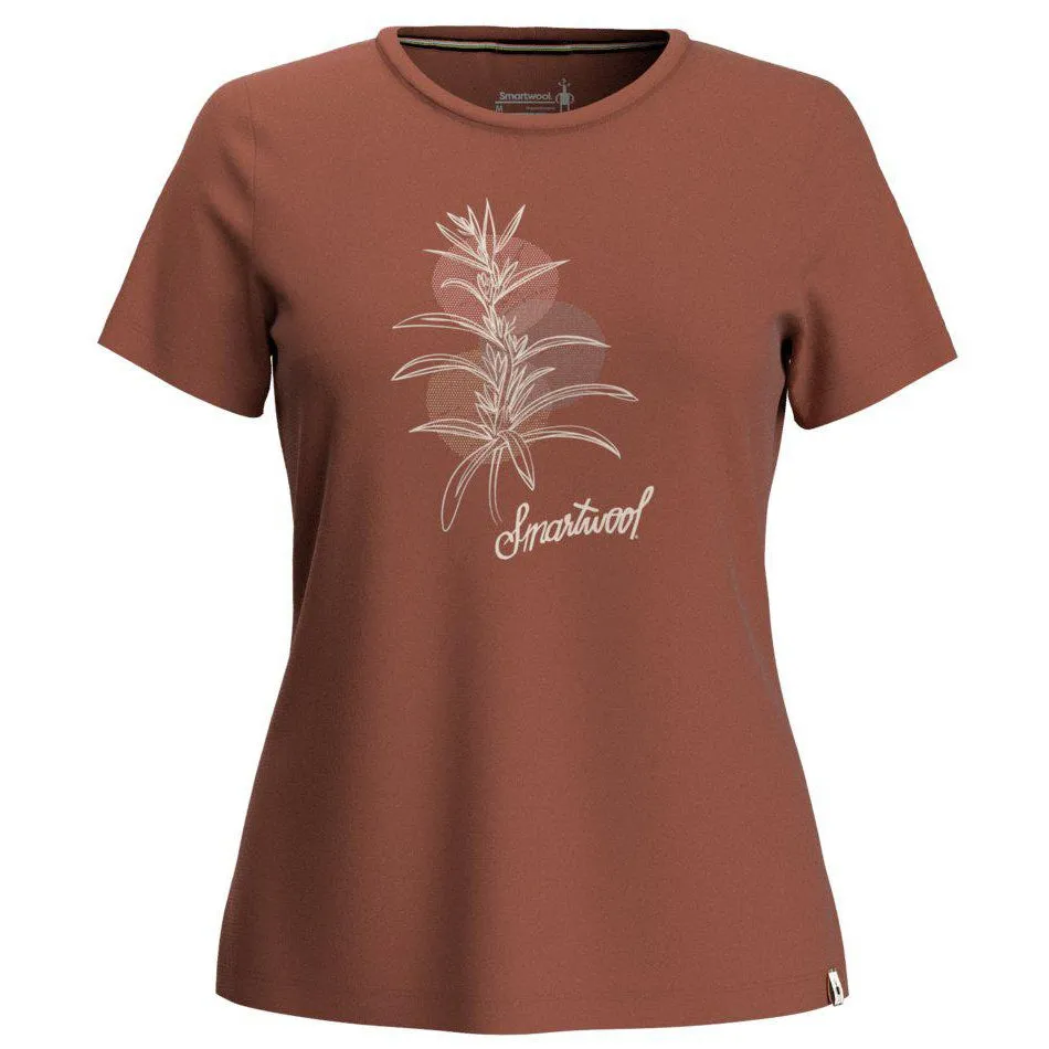 Smartwool Women’s Sage Plant Graphic Short Sleeve Tee