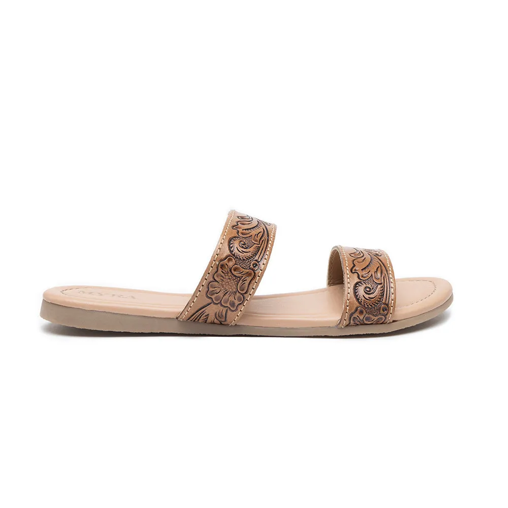 Terra Trails Hand-Tooled Sandals