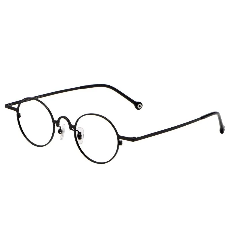 Unisex Full Rim Round Titanium Frame Eyeglasses Zmk080